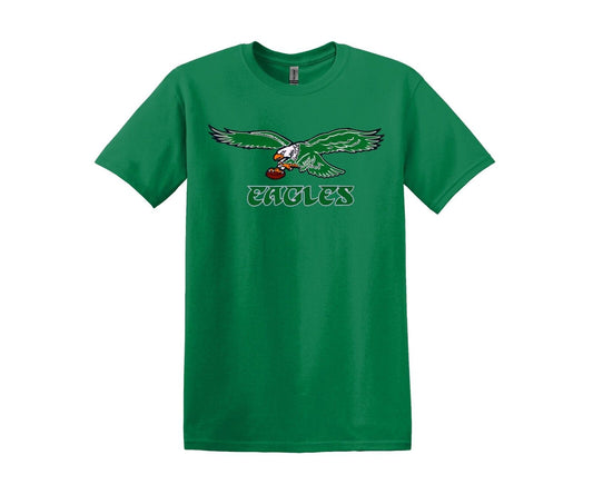 Eagles v3 Football Men's Classic T-Shirt Ultra Cotton Kelly Green
