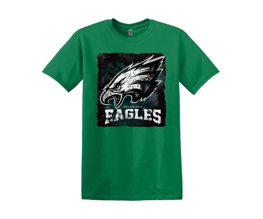 Eagles v1 Football Men's Classic T-Shirt Ultra Cotton Kelly Green