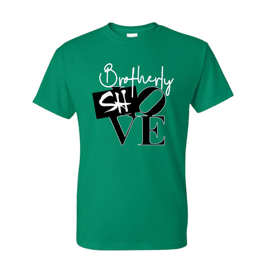 Brotherly Shove V2 Eagles Men's Classic T-shirt Kelly Green